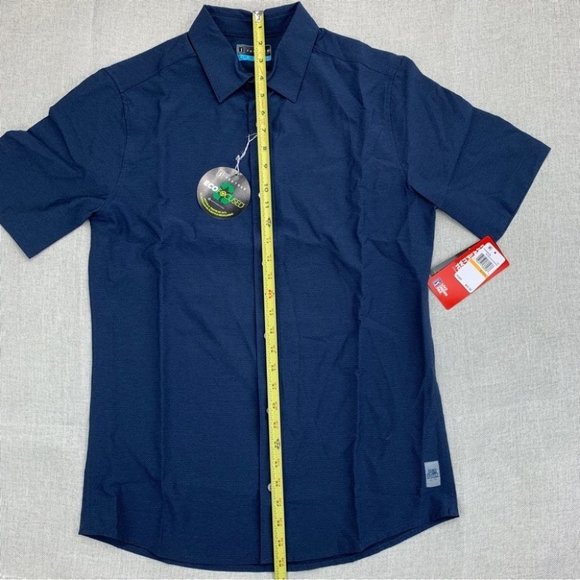 Pga Tour Mens Woven Dobby Shirt Size S - Picture 10 of 12